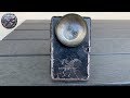 Antique rusty flashlight | #INCREDIBLE restoration