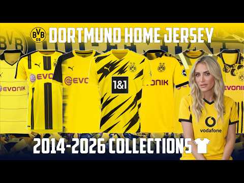 bonanza77 x JENDRAL888 - BORUSSIA DORTMUND HOME JERSEY COLLECTIONS (2014-2026)