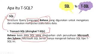 Minggu 2 - SQL Server Transact SQL - MI 2F
