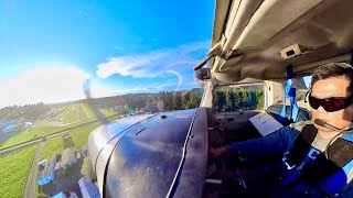 Flying Around in Cessna 150