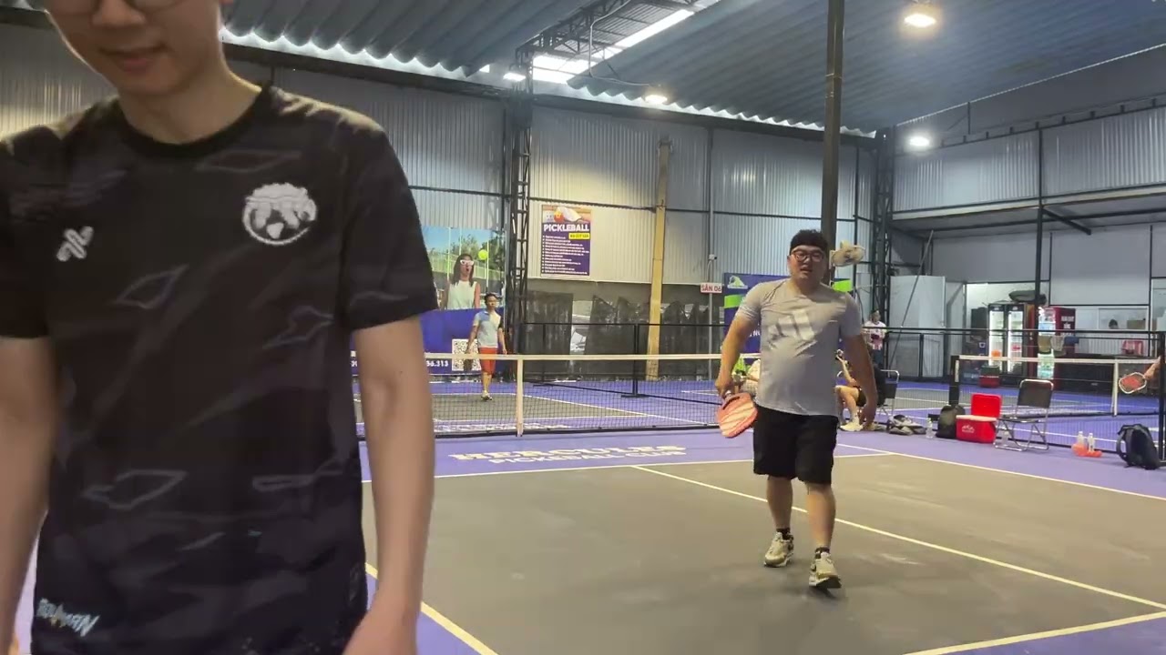 100 Pickleball | Đôi nam trình khá | Kèo 6🍻: Nhân H.Anh - Cường T.Anh