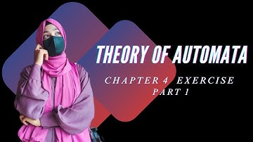 Regular Expressions || Ch4 : Regular Expressions (Exercise part1 ) || Theory of Automata ||TOC ||TOA