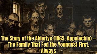 The Story of the Alderlys (1865, Appalachia) — The Family That Fed the Youngest First, Always