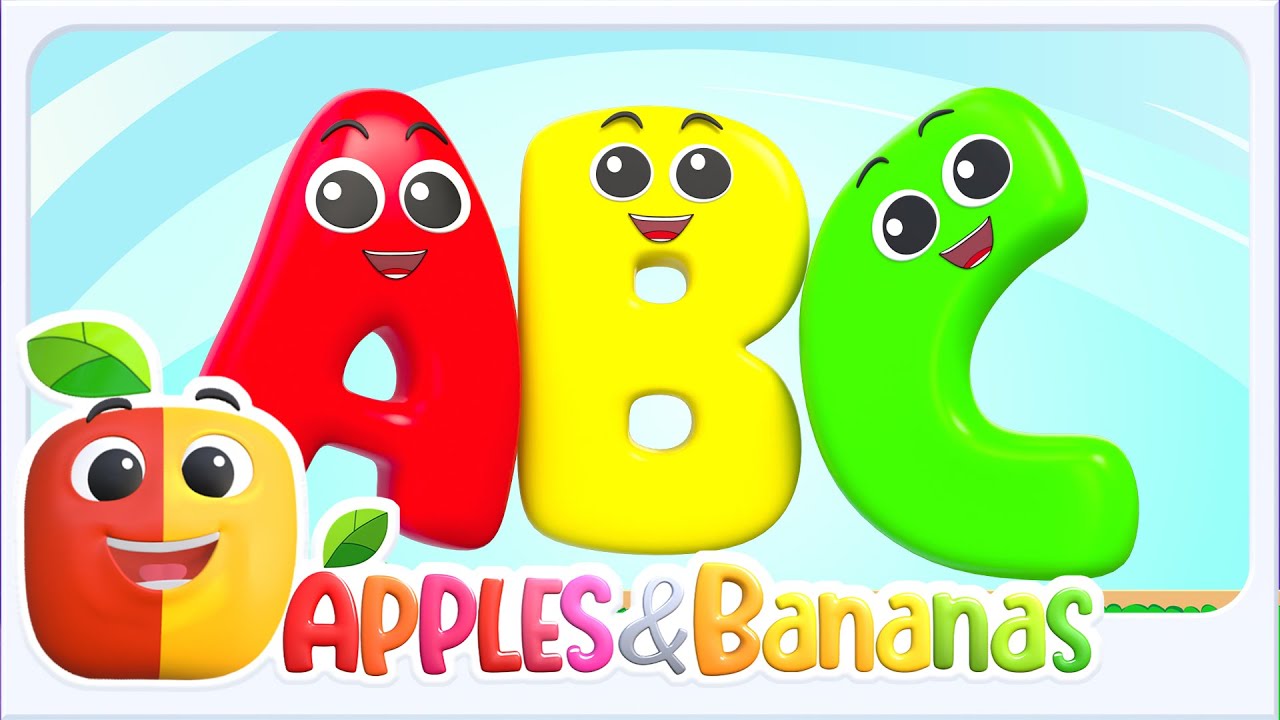 Apples & Bananas Songs, Cartoon Songs and Kids Learning Videos