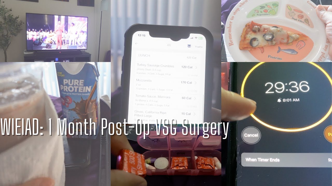 WIEIAD: 1 Month Post-Op VSG Surgery | IAMYVETTERENEE