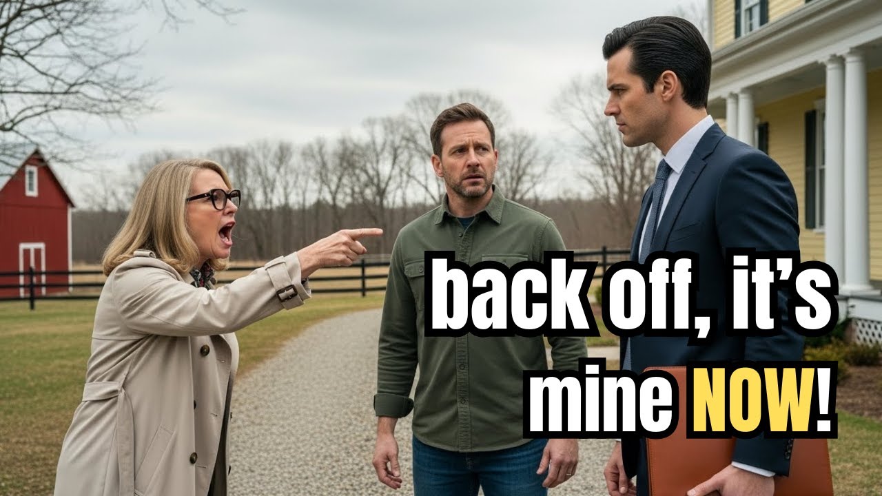 HOA Karen Tried to Seize Our Farm After Grandpa’s Funeral—Didn’t Know I’m the State’s Top Litigator!