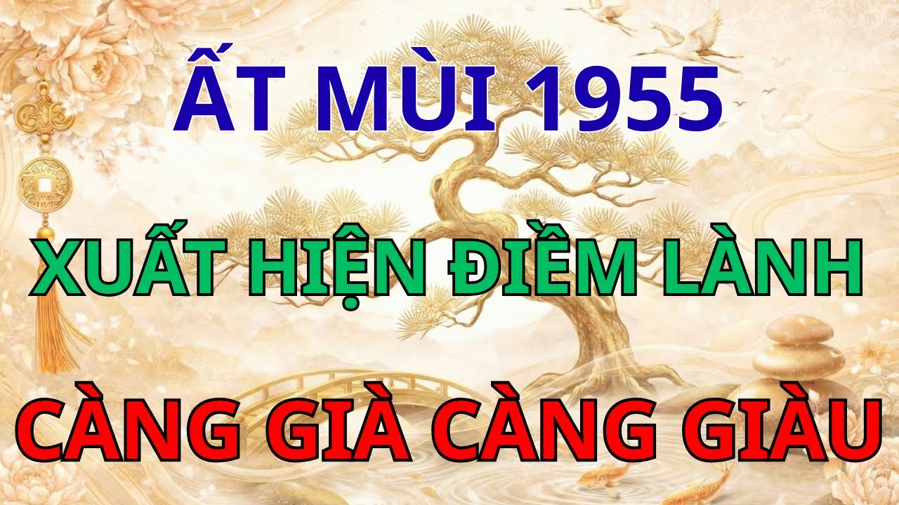 Ất Mùi 1955: Xuất Hiện 3 Điềm Lành Hiếm Có – Càng Già Càng Giàu, Hưởng Trọn Đại Phú Đại Quý