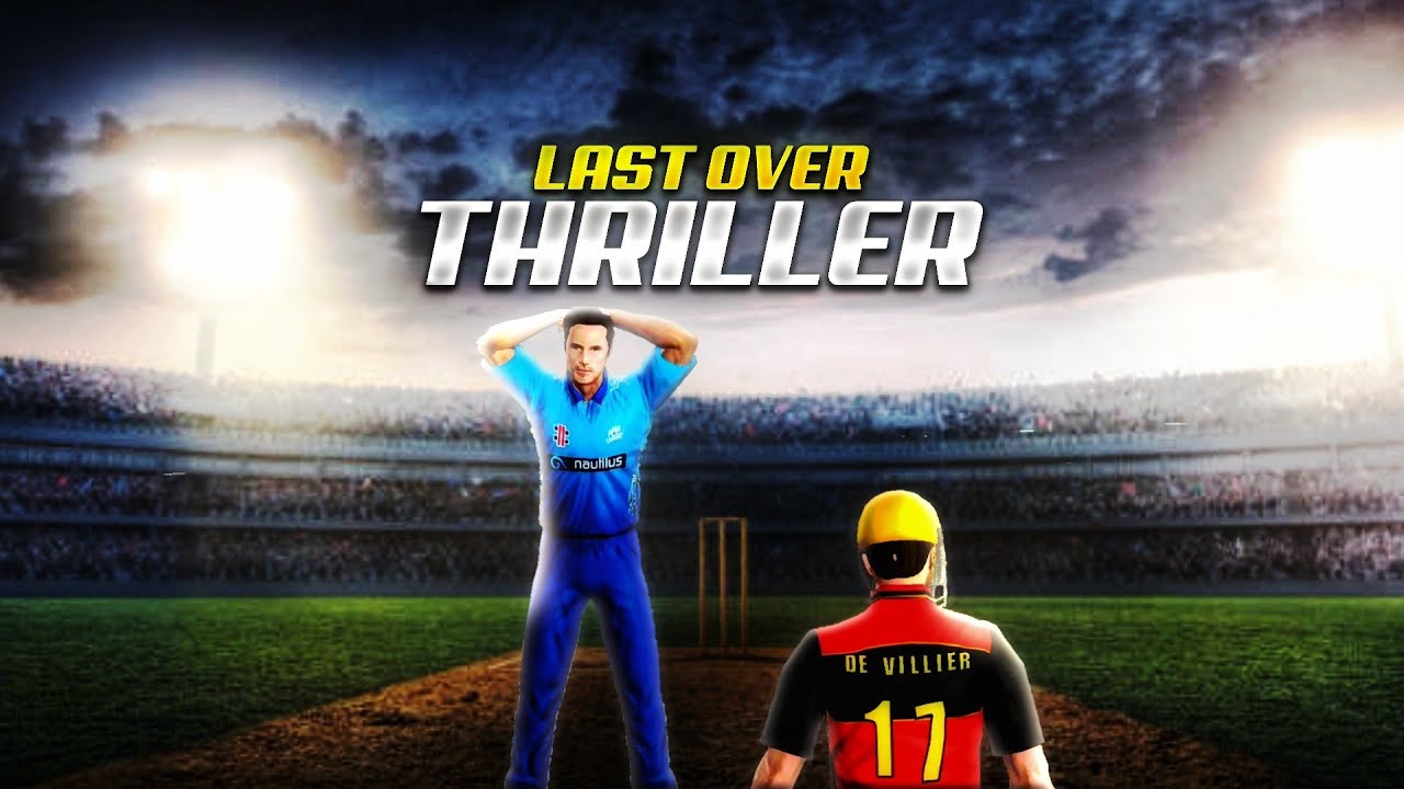 Last Over Thriller - RCB VS MI | Vivo IPL 21 | Real Cricket 20 - YouTube