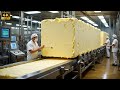 Inside a Modern Cheese Factory: From Fresh Milk to Aged Blocks (Full Process)