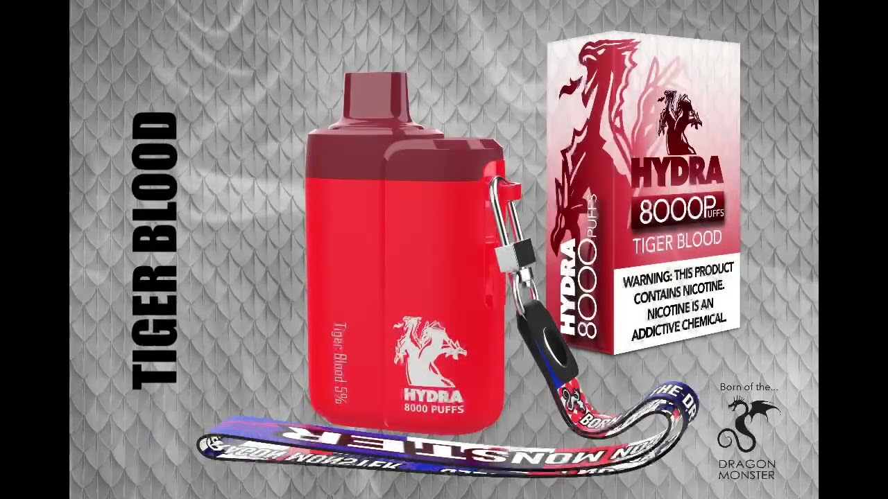 HYDRA Disposable | 8000 Puffs | Old School | Born of the Dragon Monster - YouTube HYDRA Disposable | 8000 Puffs | Old School | Born of the Dragon Monster - YouTube