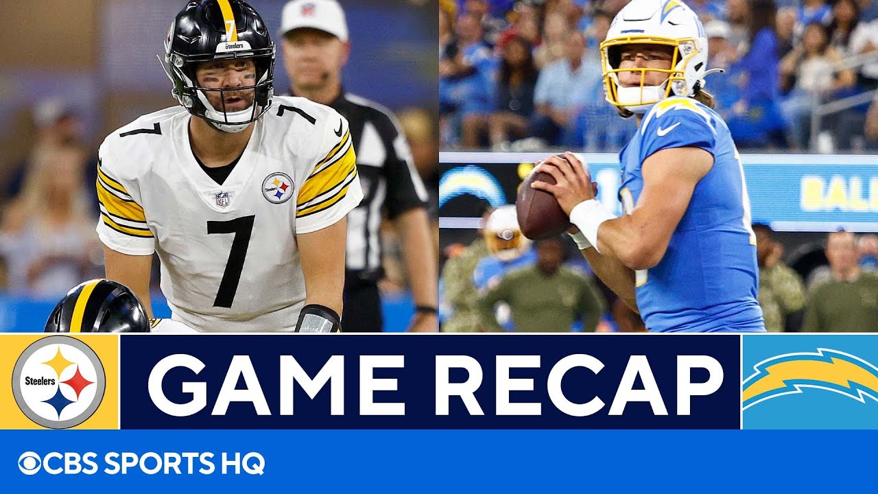 Chargers Outduel Steelers 41-37 in SNF Thriller | FULL Game Recap | CBS Sports HQ