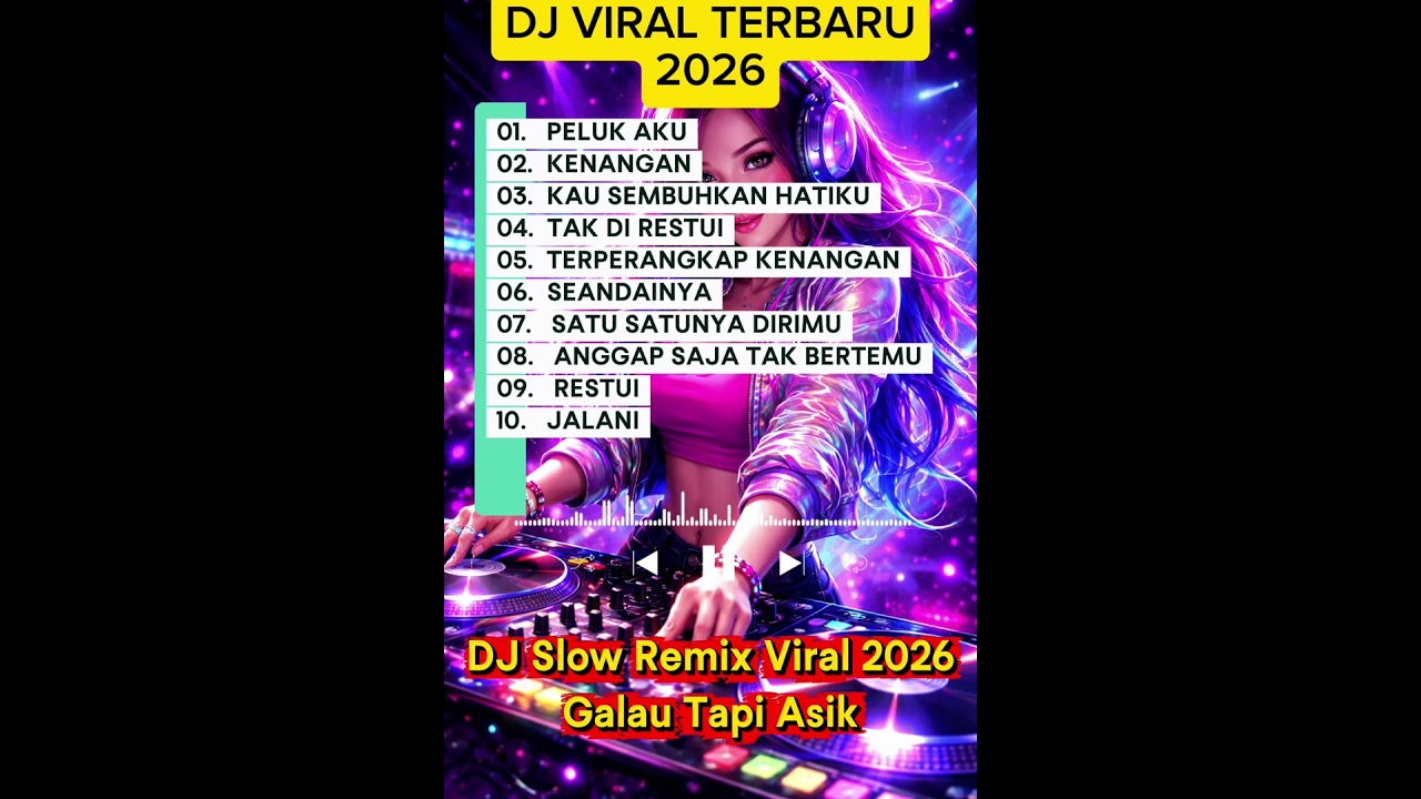 DJ Slow Remix Viral 2026 🎵 Galau Tapi Asik