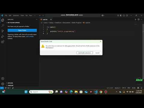 you don't have an extension for debugging kotlin in vscode