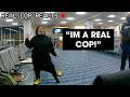 What Happens When A Fake Cop Tries To Fight A Flight Attendant