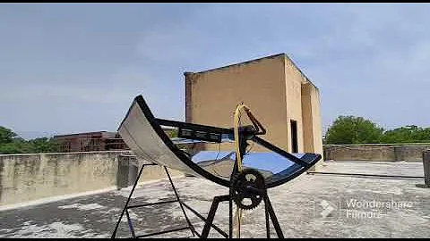 Project Video : Design and Fabrication of Solar Parabolic Trough