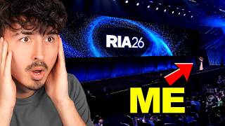 i presented at THE ROBLOX INNOVATION AWARDS!!!