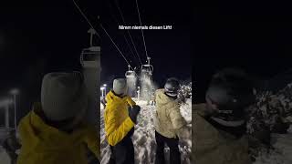 Ganz schlechte Idee! #worldcup #laax #lift #fyp #Wintersport