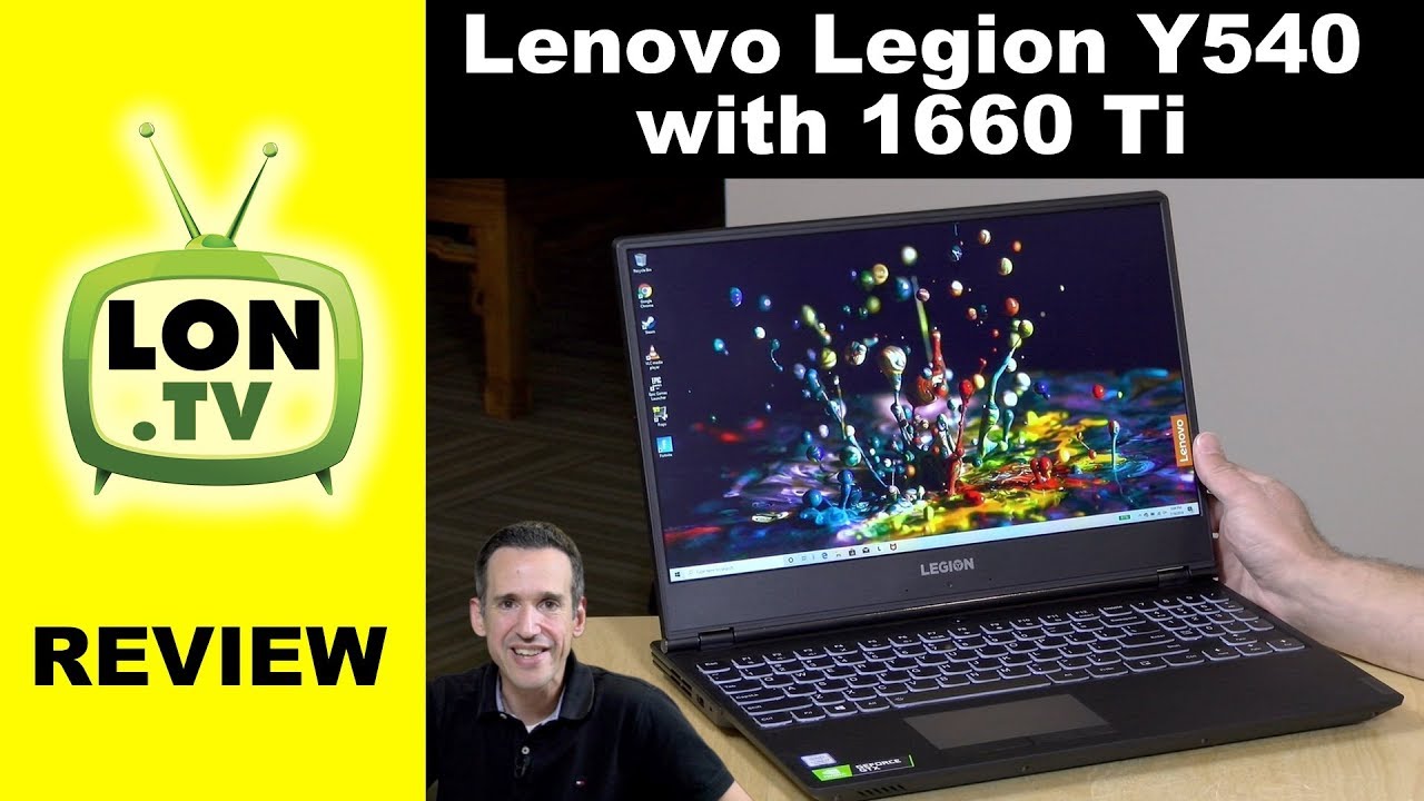 Slud jord skræmmende Lenovo Legion Y540 with GTX 1660 Ti - 15" Gaming Laptop Review - YouTube