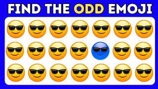 Find the Odd Emoji | Emoji Quiz Challenge