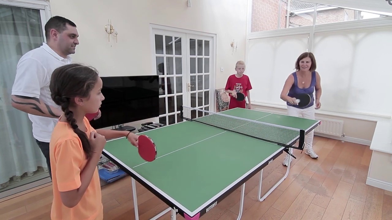 Butterfly Junior Table Tennis Table YouTube