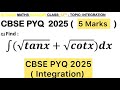 Q) Find : Integration∫ (√tan𝑥+√cot𝑥)d𝑥  #class12 #cbse #maths  ##maths #integration #smartcl