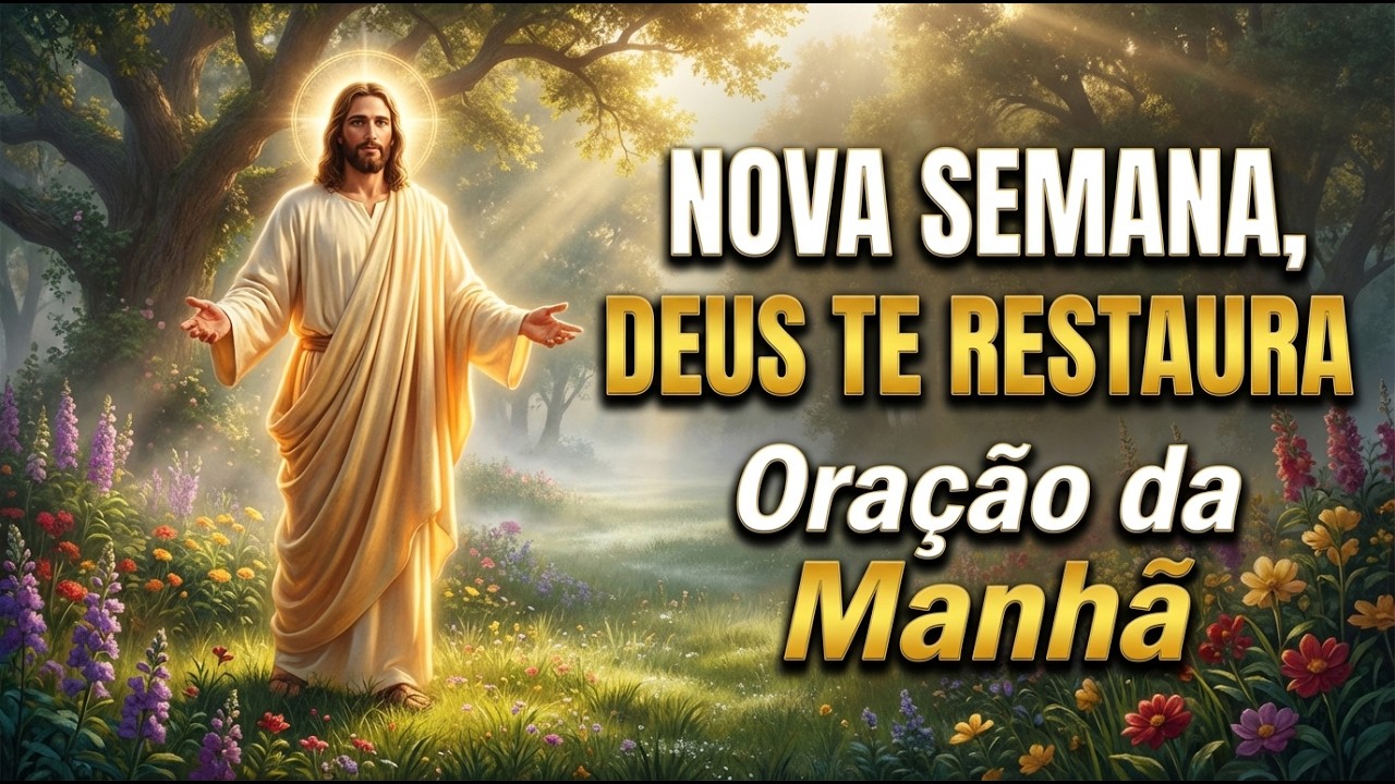 Oração da Manhã de Segunda — Deus Cura, Restaura e Te Fortalece Para Começar Essa Semana