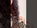 asmr hair care routine ☁️🍂 #asmr #haircare #haircareroutine #thatgirl #aesthetics #satisfying
