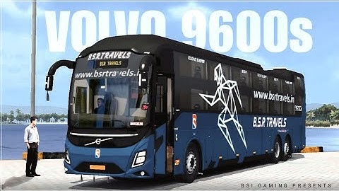 Brand New Volvo 9600s Sleeper bus mod for bussid | Highly
