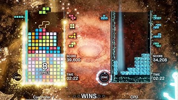 (FLASHING LIGHTS WARNING) A Tetris Effect Connected Zone Battle but I
