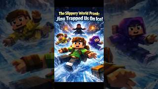 The Slippery World Prank: Jinu Trapped Us On Ice! 😱