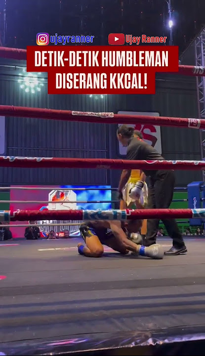 Tendangan knee KKCal membuat Humbleman berlutut #byoncombat #hss