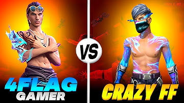 4 Flag Gamer Vs Crazy ff - ON LIVE😱🔥- SAMSUNG A3,A5,A6,A7,J2,J5,J7,S5,S6,S7,S9,A10,A20,A30,A50