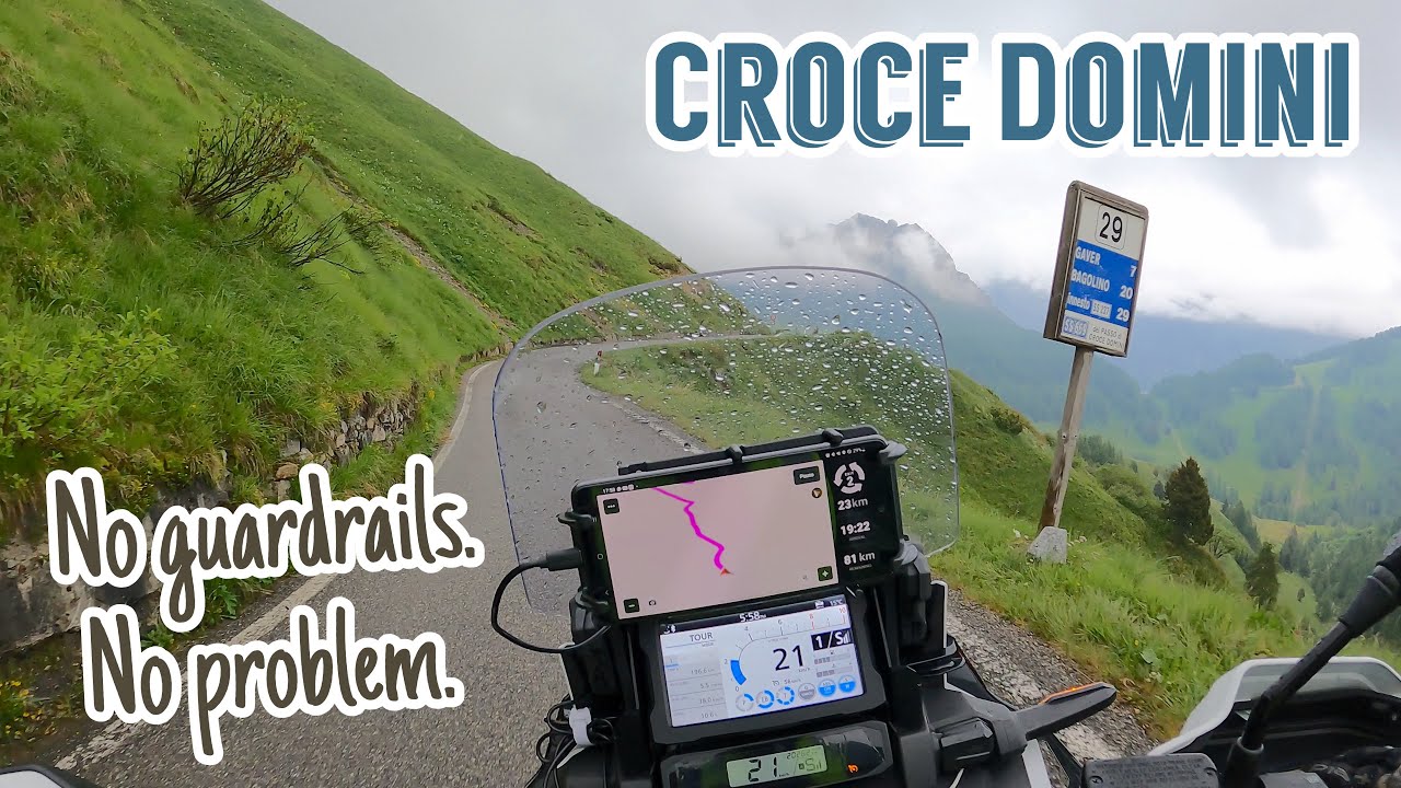 Croce Domini Pass - Breathtaking Views in the Italian Alps - Euro Trip on Africa Twin - Part 18
