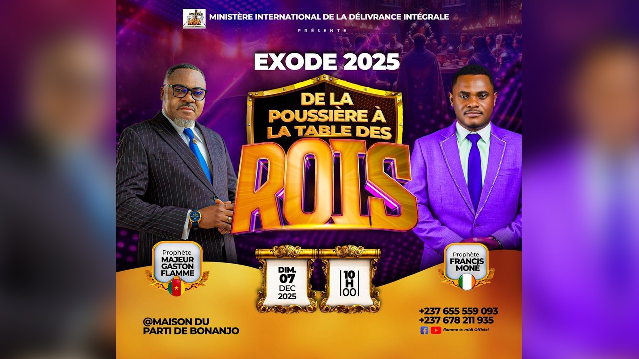 EXODE 2025 BY PROPHÈTE FRANCIS MONÉ ( JOUR 2 )