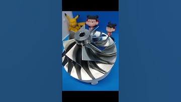 turbine 5axis CNC Aerospace #CNCmachine #machinetool #machinist #5AxisCNC #CNCPrecision #rtcp #SYNE