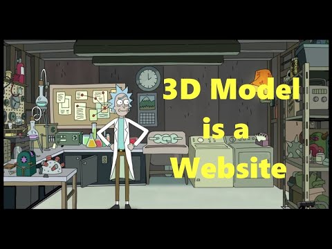 3D Website , how to use 3D models as a scene | 3D scroll