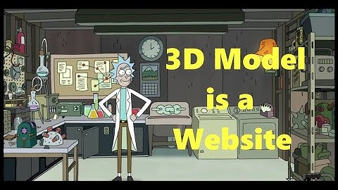 3D Website , how to use 3D models as a scene | 3D scroll