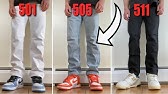 COMPLETE Guide To Levi's Slim/Skinny/Taper Fit Jeans! | 502, 510, 511, 512,  541 Comparison + Review - YouTube
