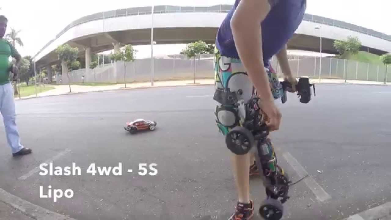 BRUTOBH - 18-04-15 - TOP SPEED Baja vs Slash - MINEIRÃO BH by GoPro Brazil