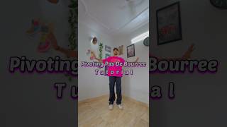 House Dance | Pivoting Pas De Bourree | tutorial #dance #footwork #dancetutorial #viral #trending
