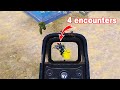 I have fought him 4 times in one match | 1vs4 PUBG Mobile
