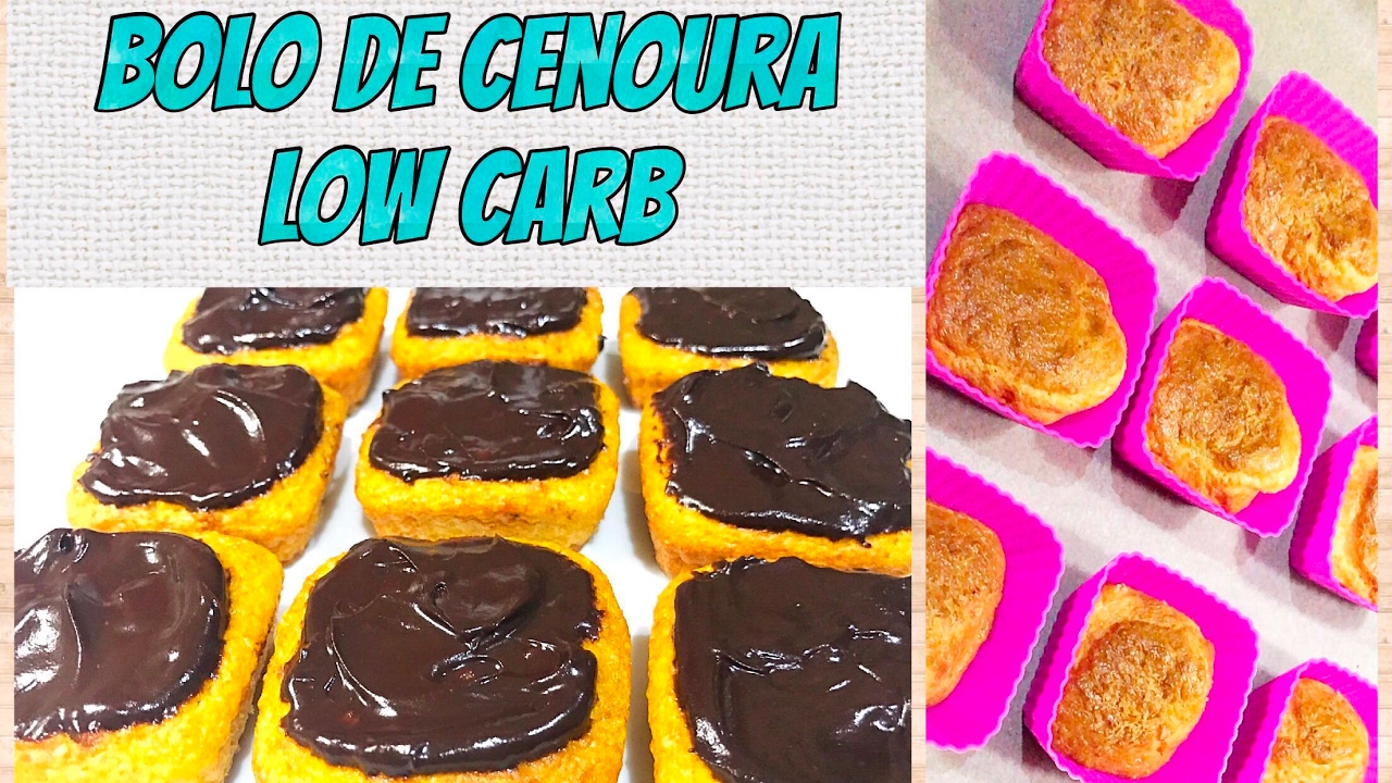 Bolo de Cenoura Low Carb - YouTube