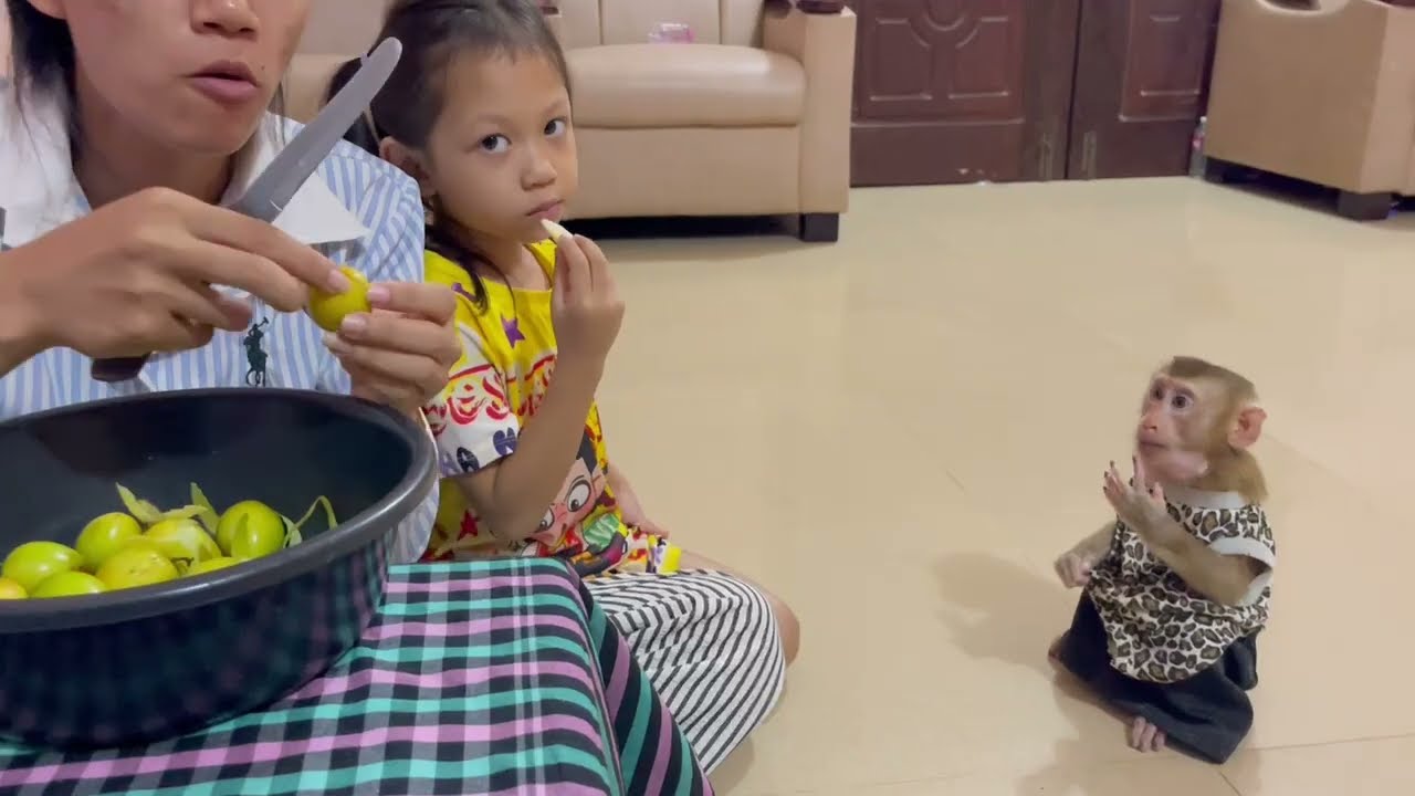 Oops..!! Mom put Jasmine sit sadd far from mom & Liya lunch 