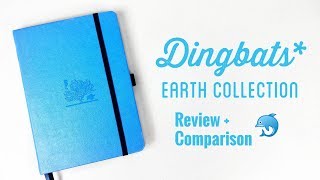 Dingbats Notebook Earth Collection Review and Comparison | The Boosted Journal