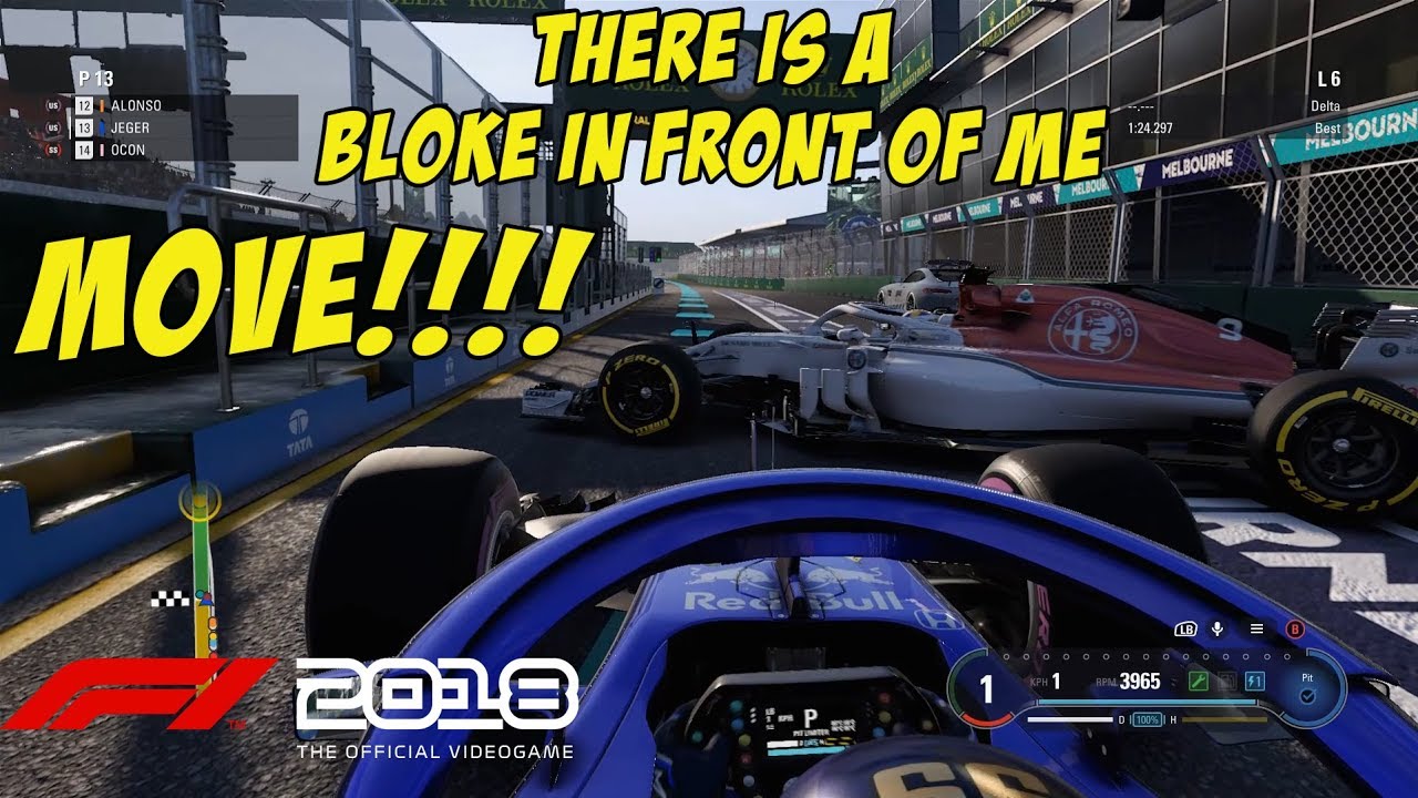 F1 2018 Pit Lane Glitch