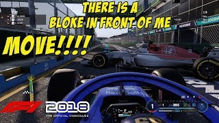 F1 2018 Pit Lane Glitch