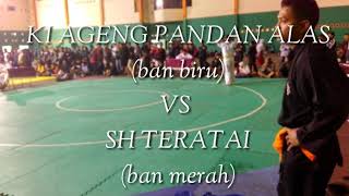 POPDA GOR WUJIL tingkat SMP  // SH TERATE (Ban merah) vs Ki Ageng Pandan Alas (Ban biru)