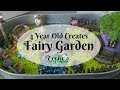 Teelie's Fairy Garden | Four Year Old Creates Fairy Garden | Teelie Turner