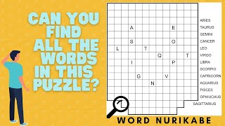 How to solve a tough word Nurikabe puzzle effectively 