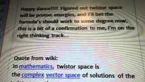 Line 22 7b102 Projective Twistor Minkowski Space Photons Equations WOW SETI